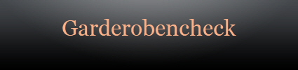 Garderobencheck